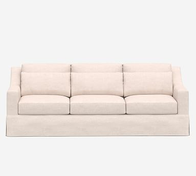 York Slope Arm Deep Seat Slipcovered Side Sleeper | Pottery Barn (US)