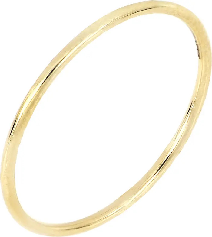 Bony Levy 14K Gold Ultra Thin Everyday Stack Ring | Nordstrom | Nordstrom