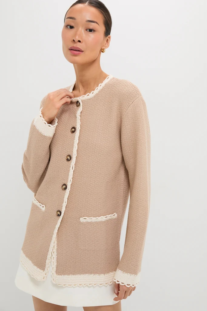 Taupe Willow Cardigan | Tuckernuck (US)