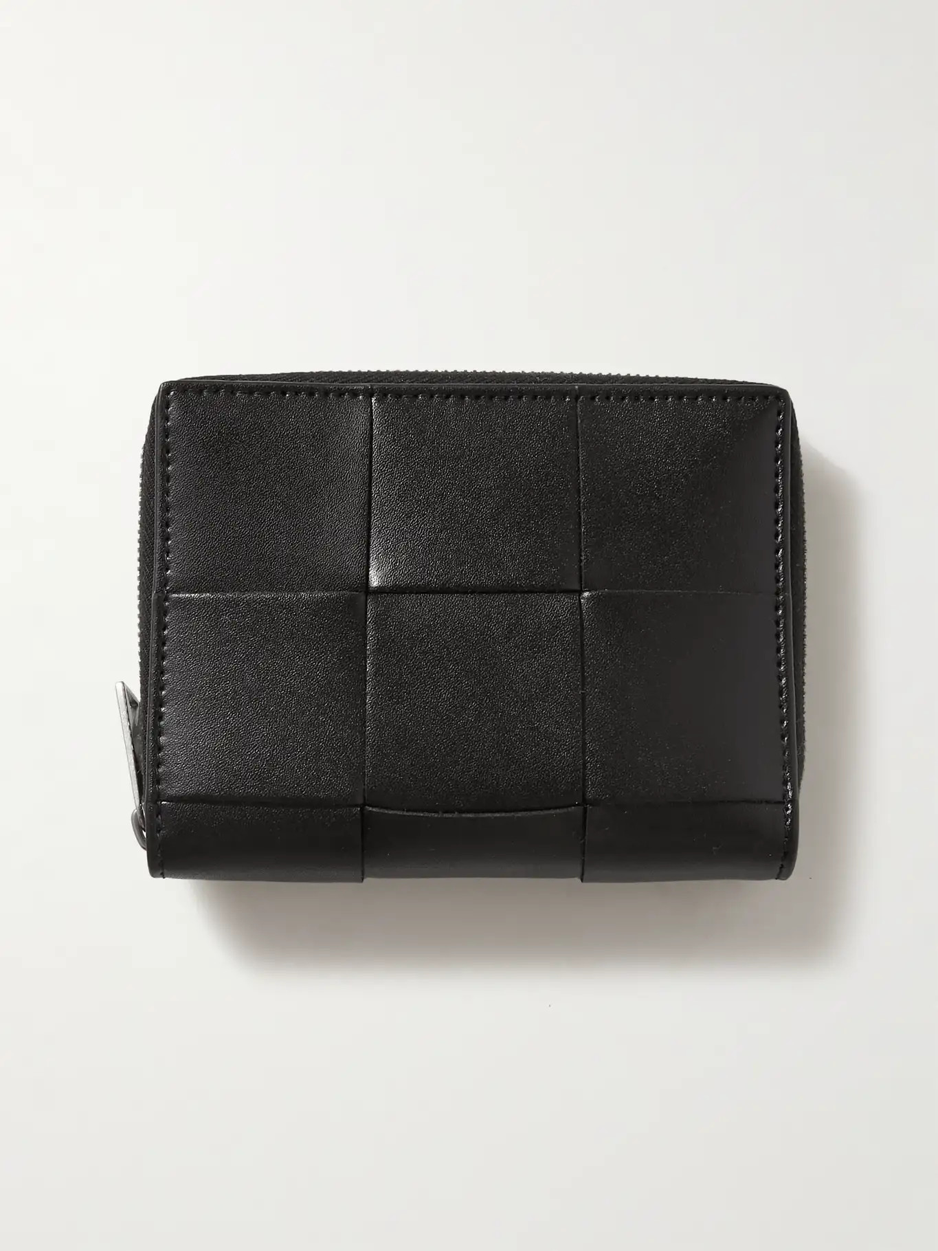 Zip-Around Intrecciato Leather Wallet | Mr Porter (US & CA)