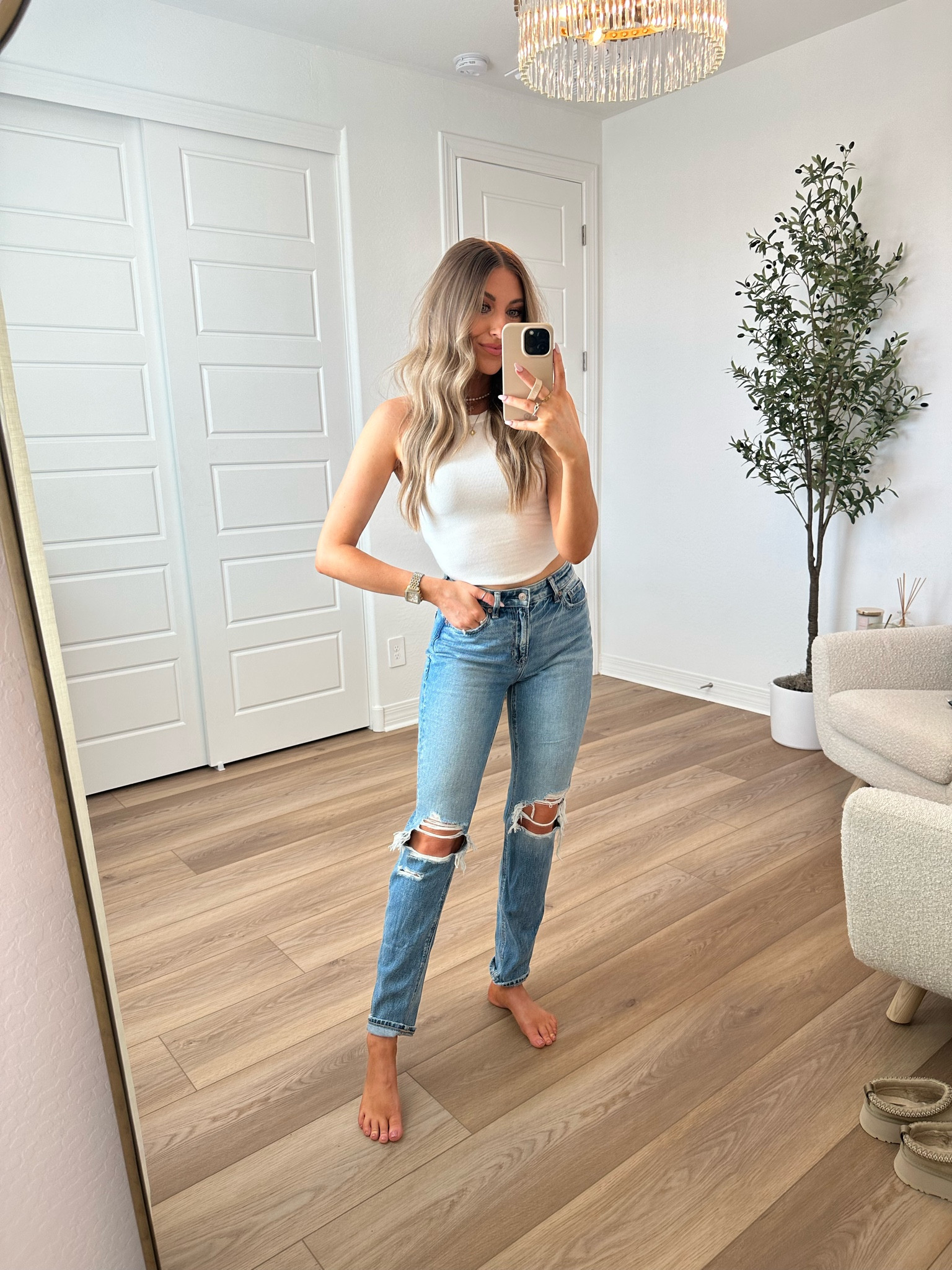 Favorite jeans are 25% off from American Eagle! I got my true size and long length 