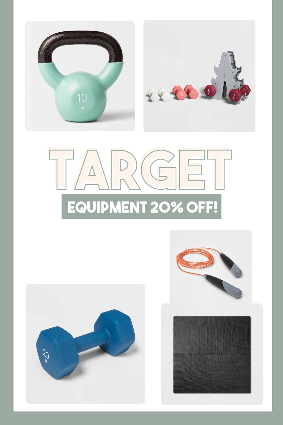 Target fitness equipment sale!! 

#LTKFind #LTKsalealert #LTKunder50