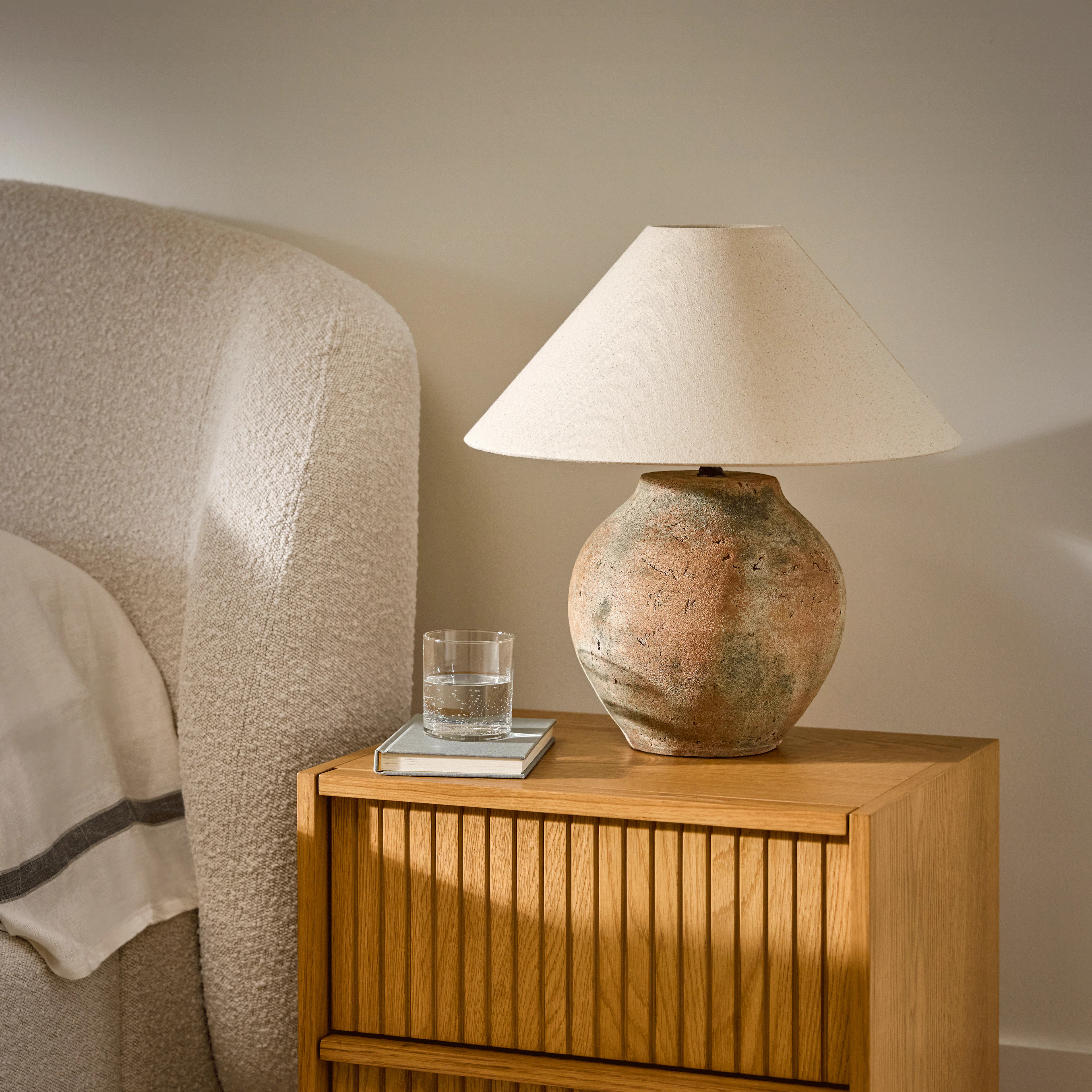 Krysto Table Lamp - Pompei Gray | Article