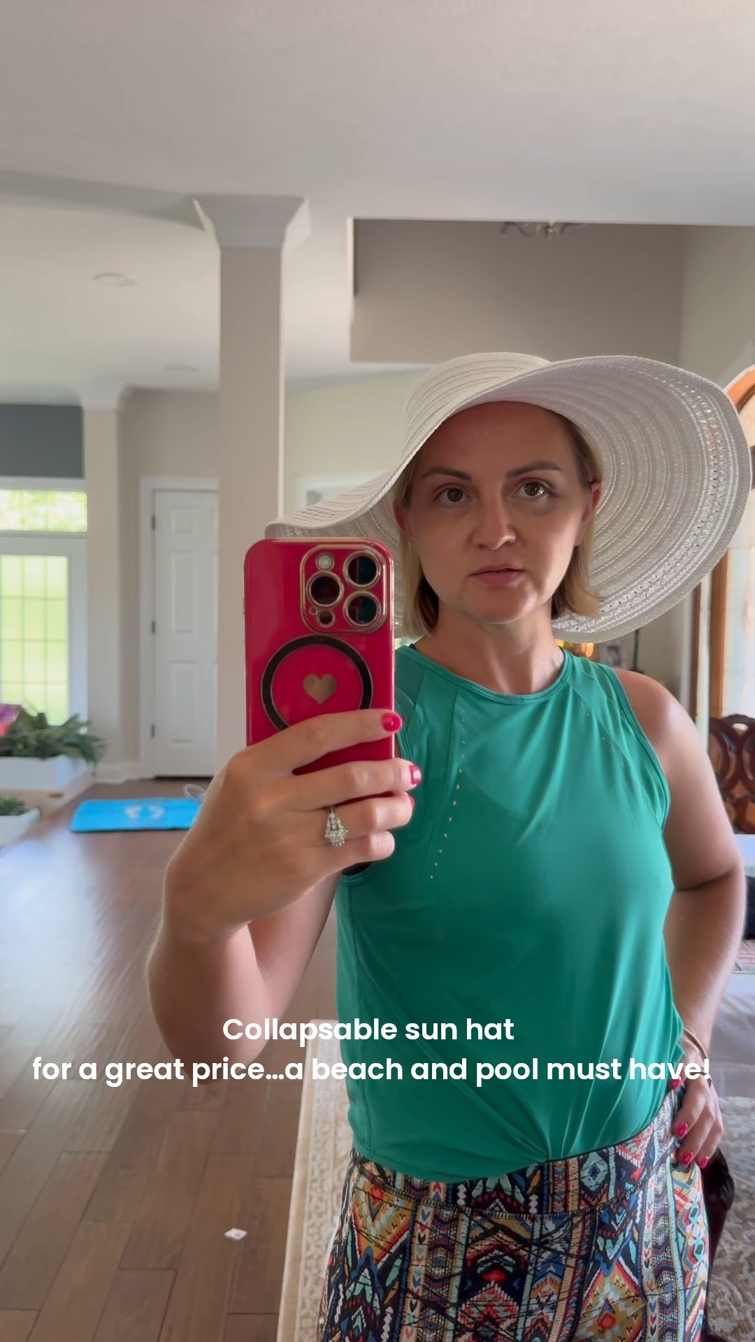 Loving this collapsible, incredibly portable and budget, friendly Sun hat! This is a must have item for the beach or pool!

#LTKFindsUnder50 #LTKSwim #LTKSeasonal