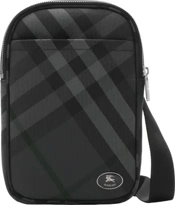 Grid Check Woven Sling Bag | Nordstrom