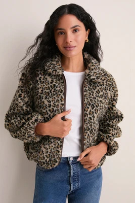 Tan Leopard Vail Jacket | Tuckernuck (US)