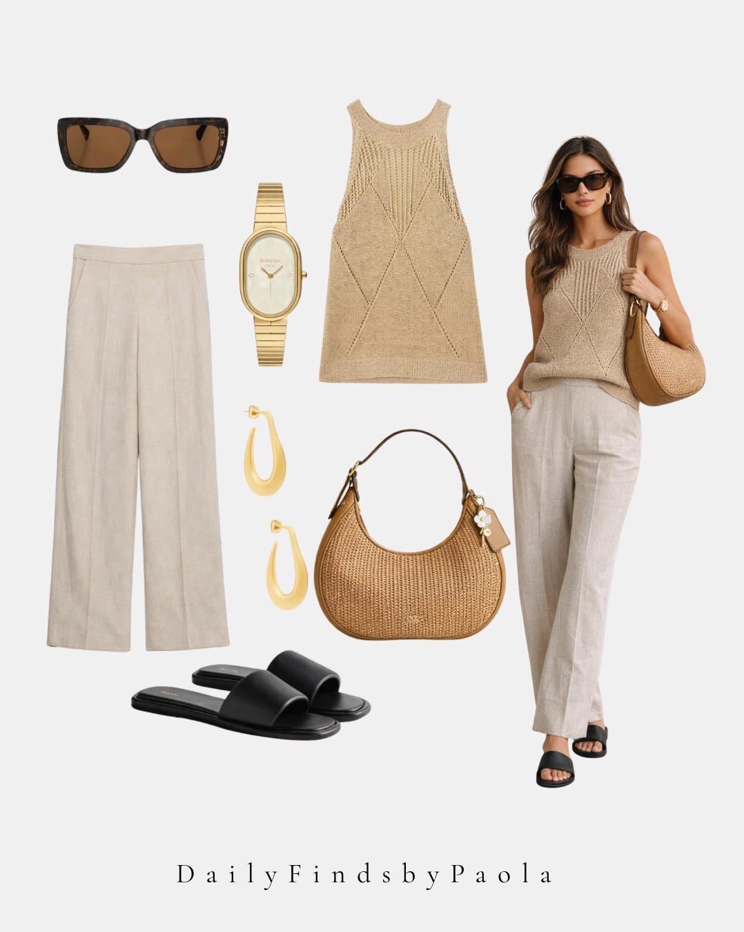 If you love effortless, elevated style—these neutral outfits are everything 🤍
Think linen trousers, tailored shorts, classic black dress, and easy layering with denim. These are timeless capsule wardrobe staples you can mix and match all season long. Perfect for everyday wear, vacation outfits, or minimalist chic looks.

Shop the looks beloww

#LTKSeasonal #LTKootd #LTKU