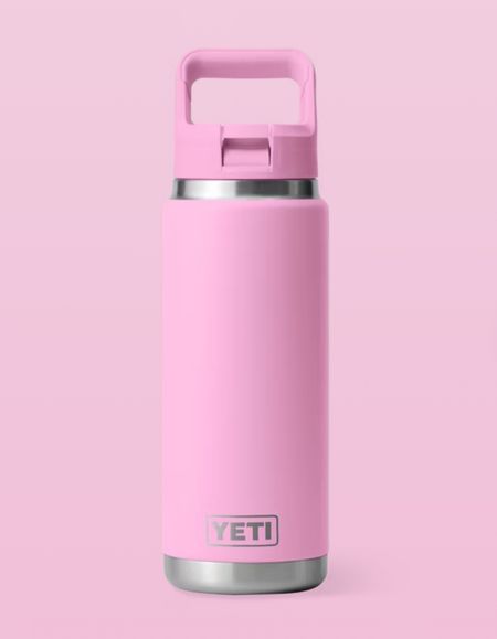 My favorite water bottle that I take EVERYWHERE with me! Travel essentials. Yeti bottle. 

#LTKtravel