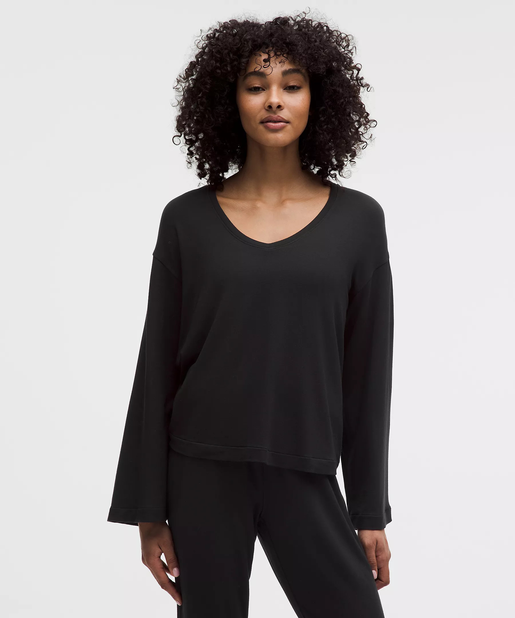 BeCalm V-Neck Bell Sleeve Shirt | Lululemon (US)