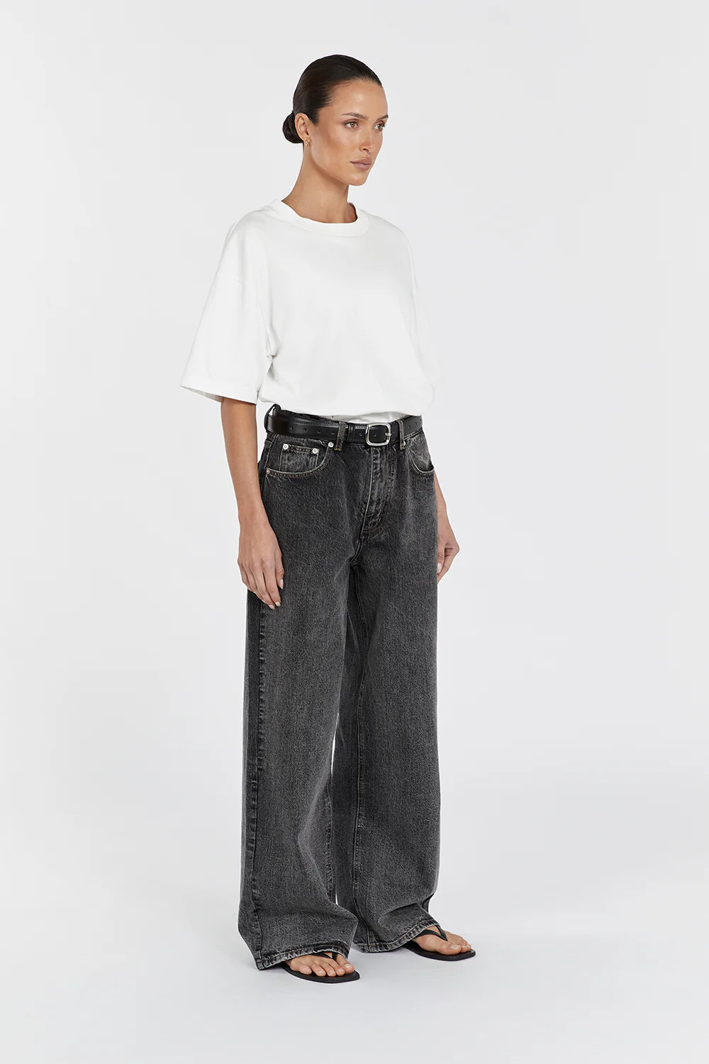 REAGAN 2.0 WASHED BLACK SLOUCHY JEAN | DISSH
