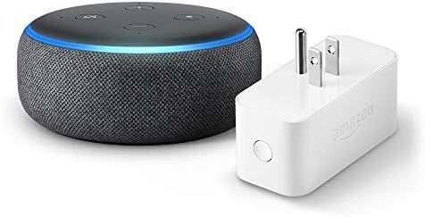 Echo Dot (3rd Gen) bundle with Amazon Smart Plug - Charcoal | Amazon (US)