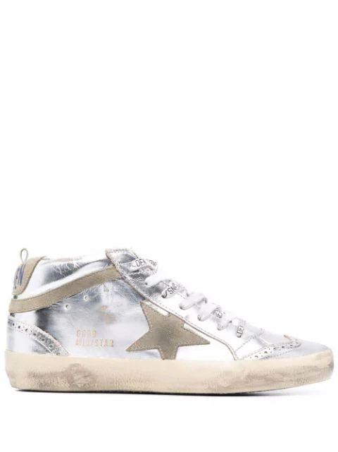 Mid star laminated Spur sneakers | Farfetch (US)