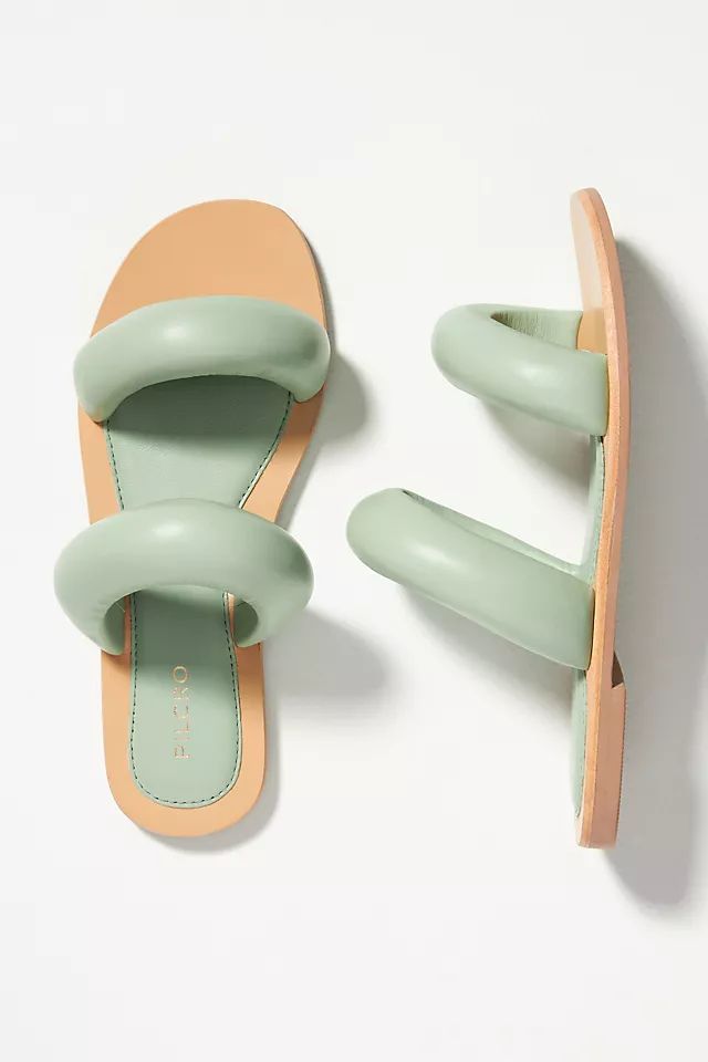 Pilcro Double Puff Strap Sandal | Anthropologie (US)