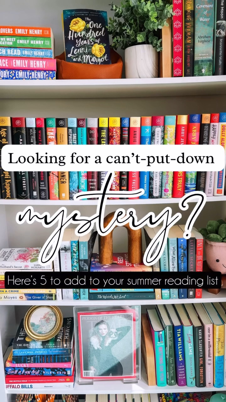 5 completely binge worthy, can’t put down, just one more chapter mysteries to add to your summer reading list.

#LTKVideo