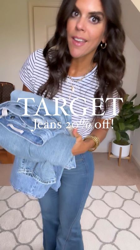 Target jeans 20% off this week! You can size down one in all of these if in between sizes! 

#LTKSaleAlert #LTKFindsUnder100 #LTKSeasonal