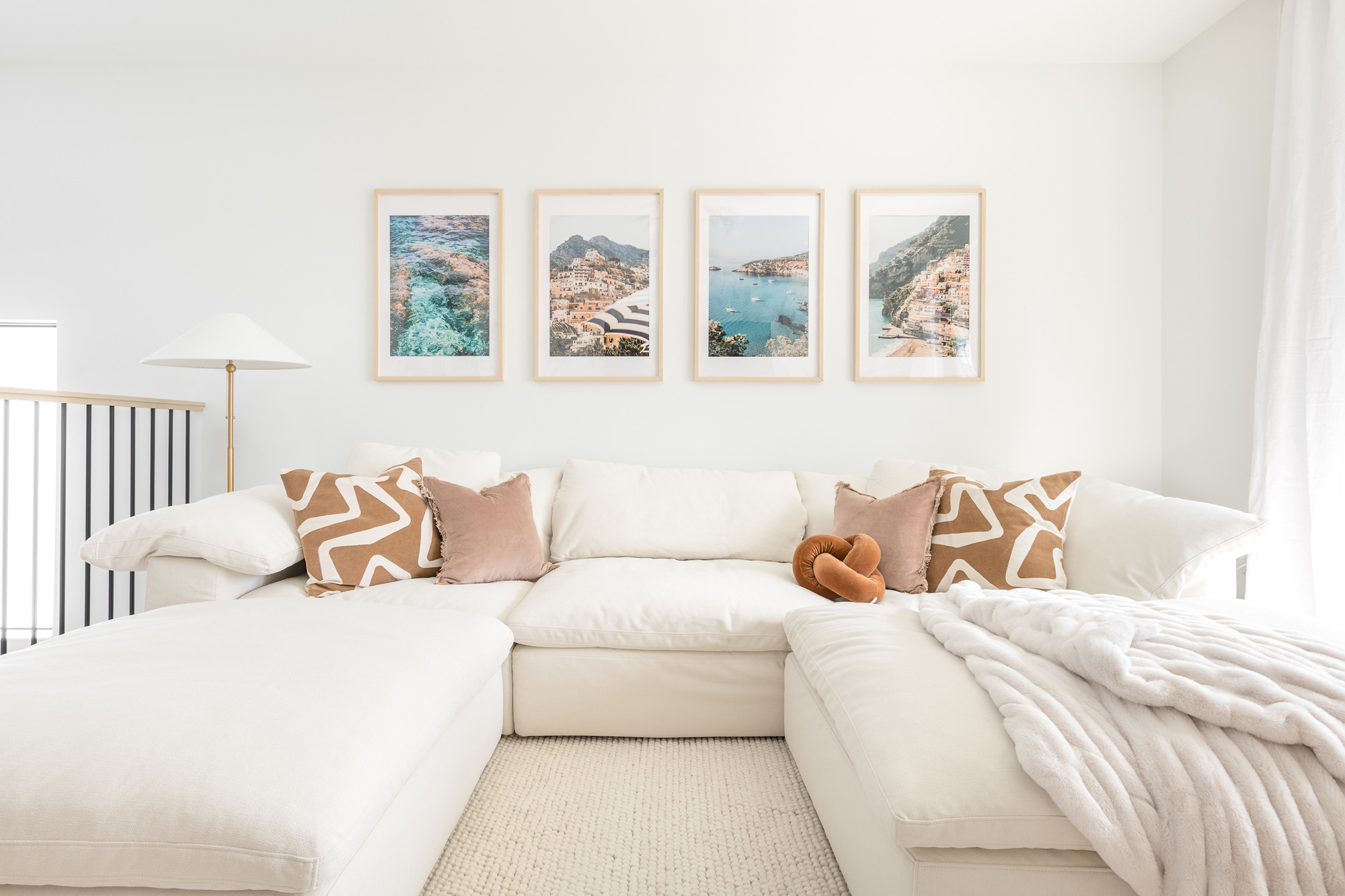 Introducing the Boca Raton Essex House by Studio 790 Interior Design, loft—a cozy, lounge-worthy retreat designed for ultimate relaxation. Our client envisioned this space as a spot to cuddle up, unwind, and enjoy movie nights, so we made sure it delivered all the comfort and style. Enter the ever-popular Cloud Sofa from RH, the definition of sink-in-and-never-leave comfort. Keeping the palette neutral, we layered in soft textures and subtle tones to create a serene vibe. 

 #LTKHome