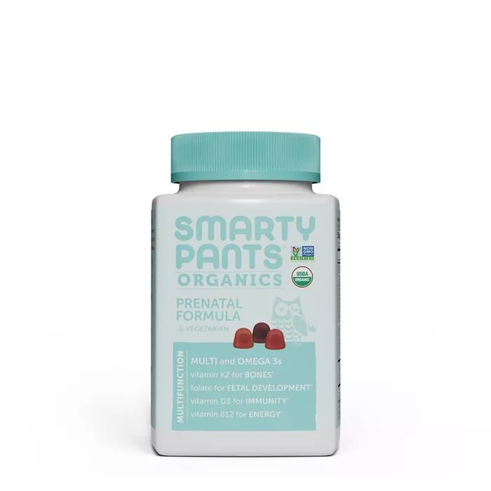 SmartyPants Organics Prenatal Formula Multivitamin Gummies - 90ct | Target