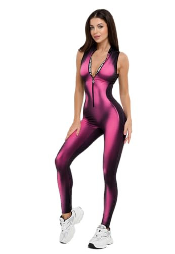 Bona Fide One Piece Workout Jumpsuits for Women - Athletic Romper Jumpsuit with Tummy Control and Butt Lifting for Yoga, Gym | Amazon (US)
