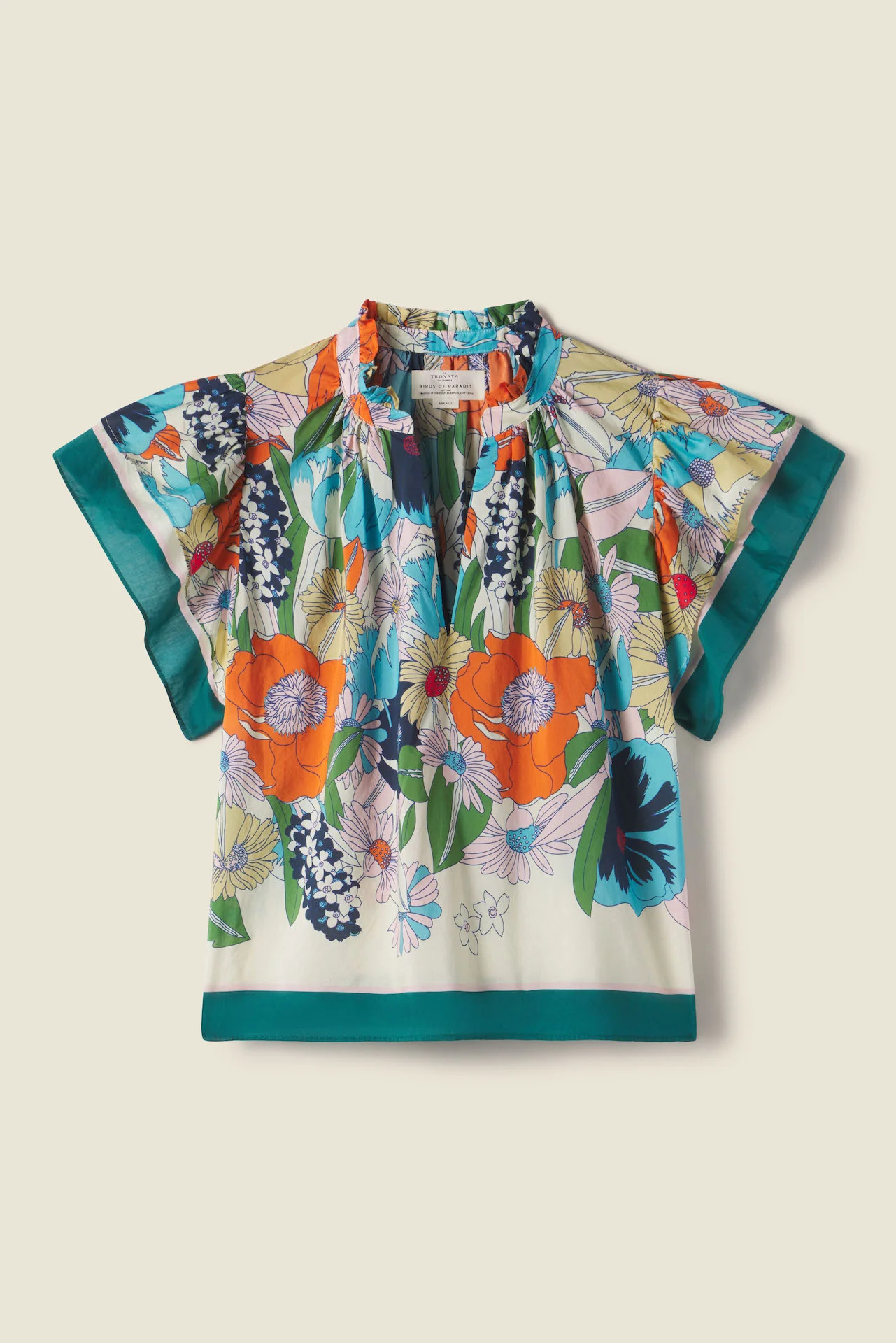 Clover Blouse Selva Floral | TROVATA