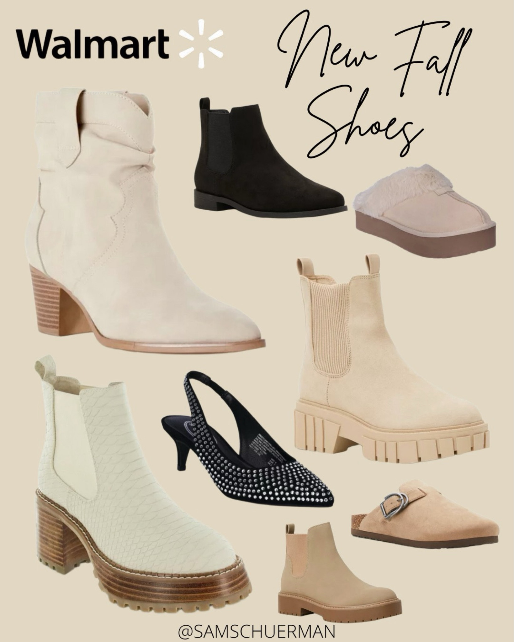 More fall shoes from @walmart! These are so cute! Love all the beige! #WalmartPartner #WalmartFashion 



#LTKfindsunder50 #LTKSeasonal #LTKshoecrush