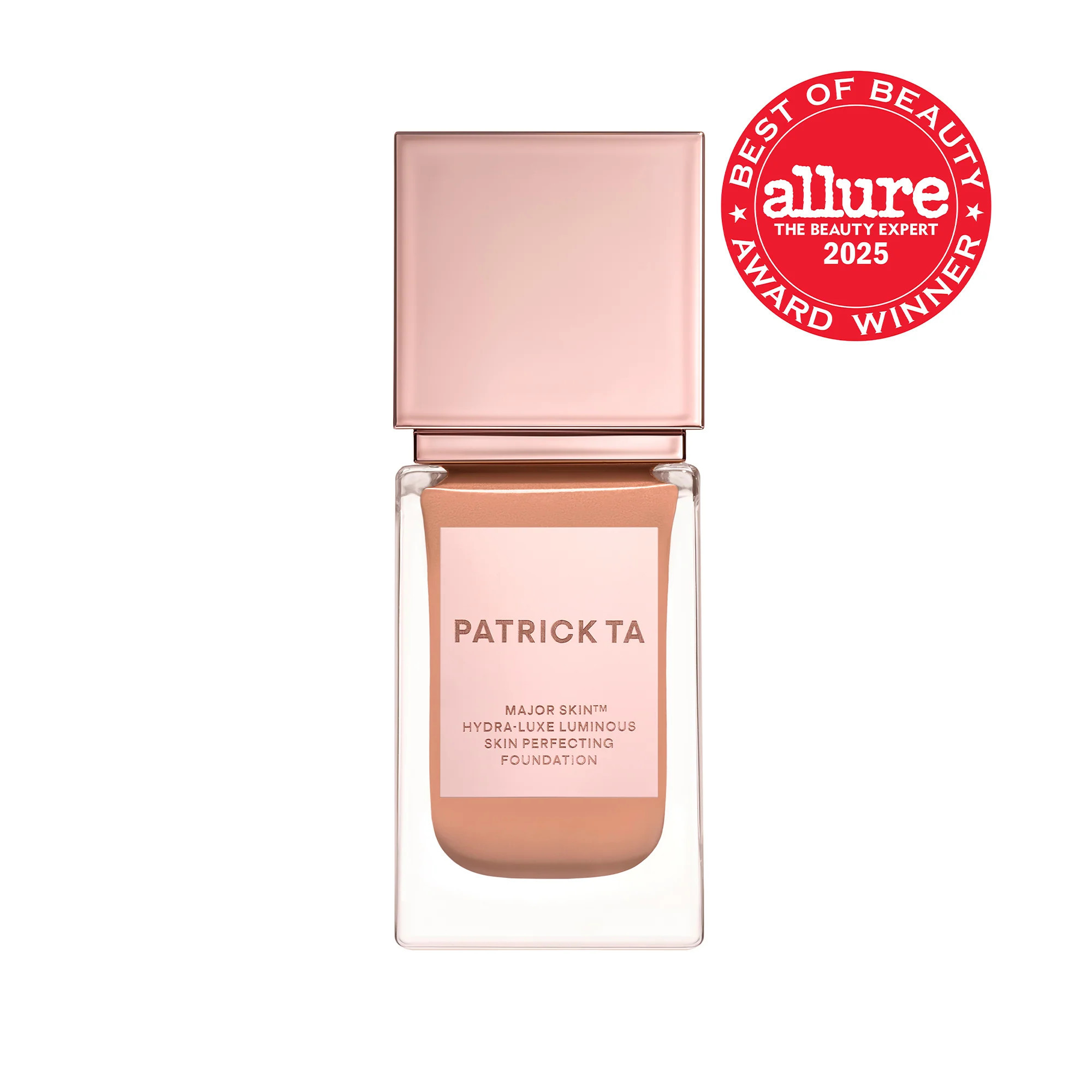 Major Skin Hydra-Luxe Luminous Skin Perfecting Foundation - 12 Peach | Patrick Ta Beauty