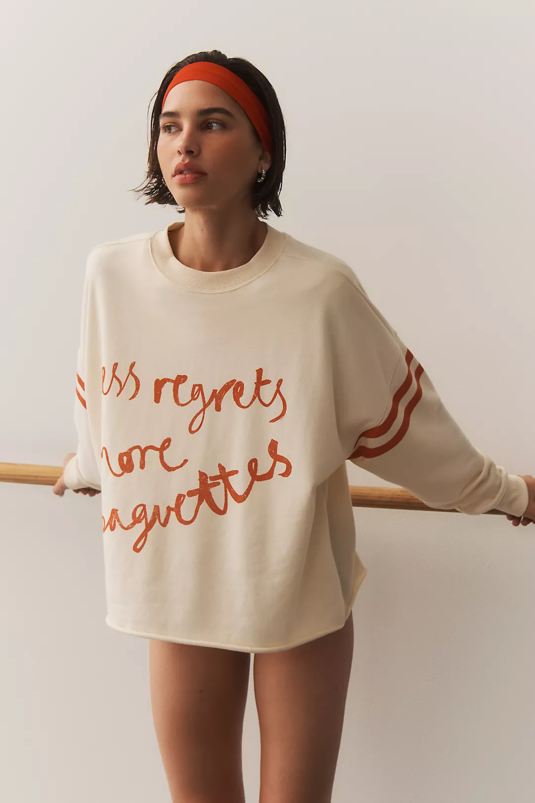 Daily Practice Less Regrets Sweatshirt | Anthropologie (US)