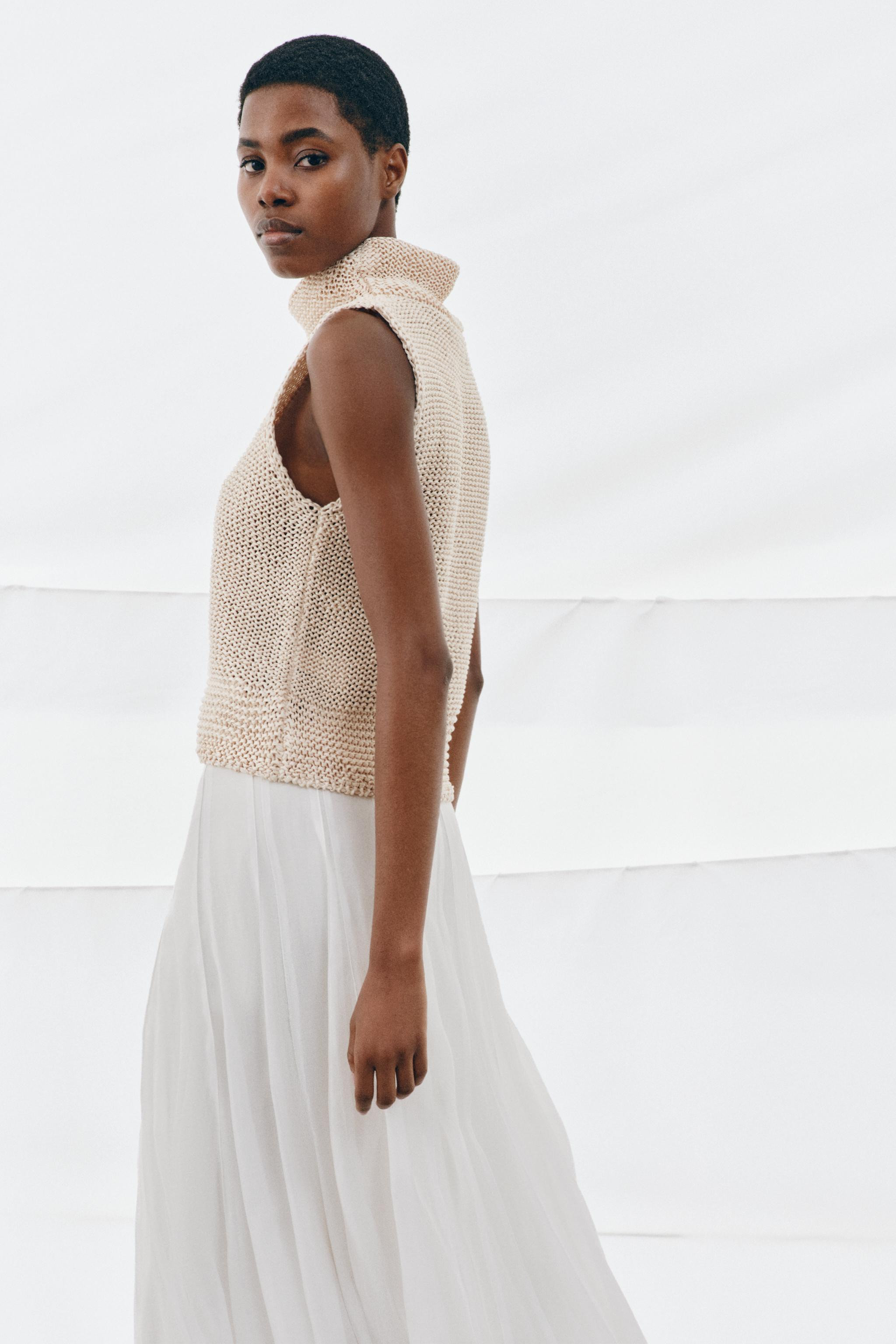 CHUNKY KNIT TOP | Zara US