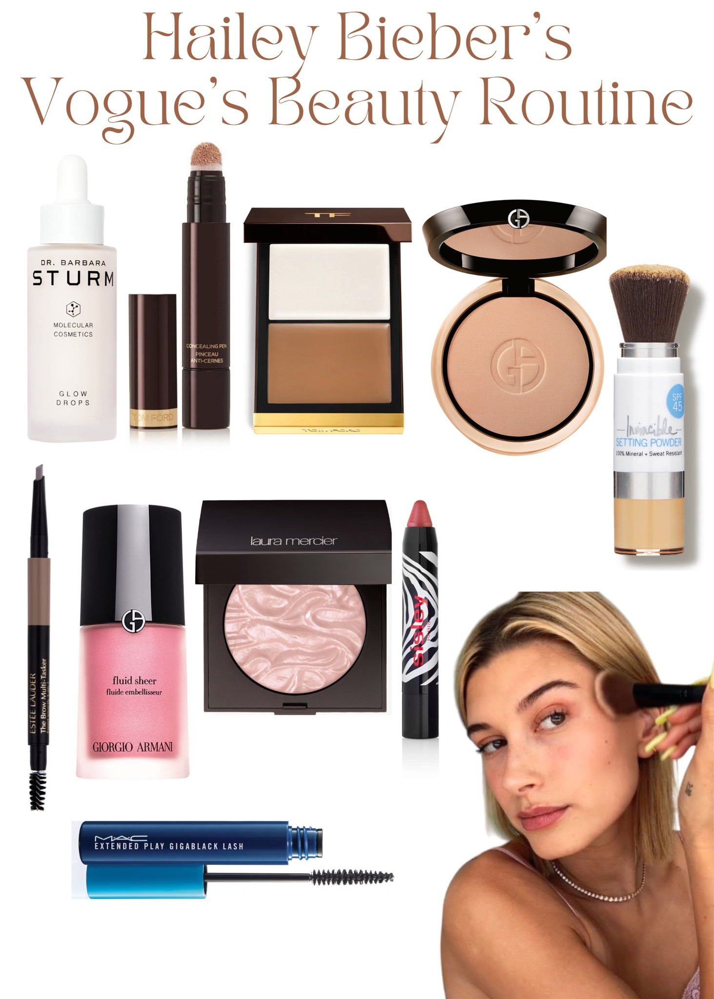 Hailey Bieber’s Vogue Beauty Routine 

#LTKHoliday #LTKFindsUnder100 #LTKBeauty