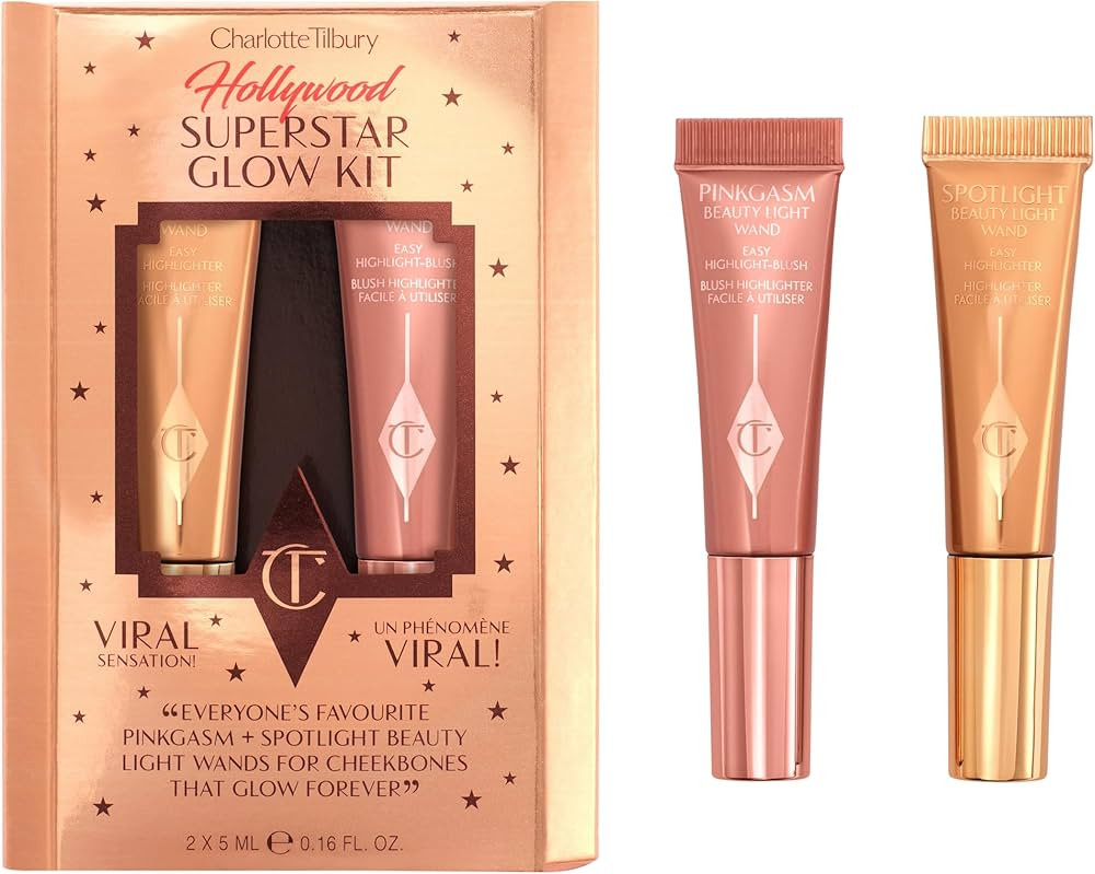 Charlotte Tilbury Beauty Light Wand Liquid Highlighter Makeup - Soft-Focus Highlighter & Blush fo... | Amazon (US)