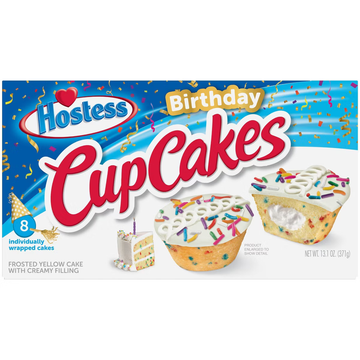 Hostess Birthday Cupcakes - 8ct/13.1oz. | Target