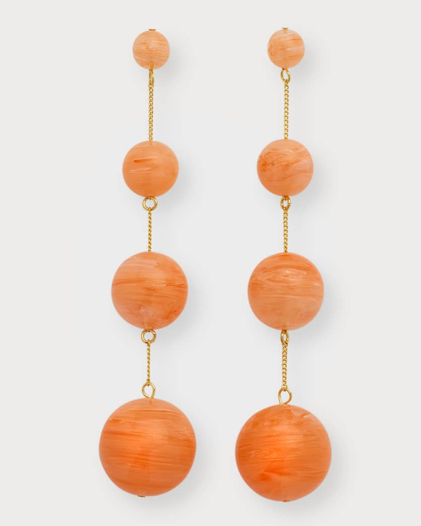 Cult Gaia Candace Multi-Drop Earrings | Neiman Marcus