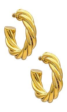 petit moments Hudson Hoops in Gold from Revolve.com | Revolve Clothing (Global)