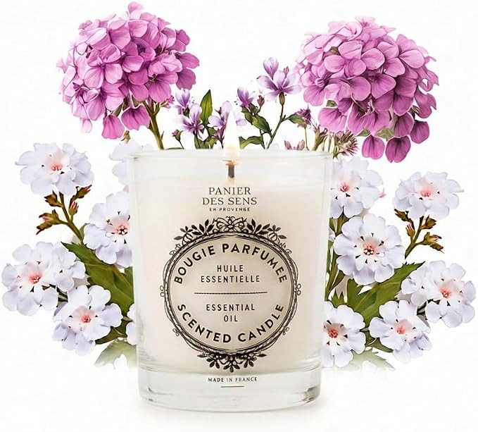 Panier des Sens Lemon Verbena Long-Lasting Scented Candle, 6.3 oz | Amazon (US)