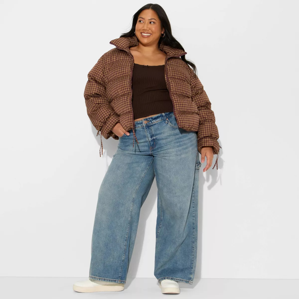 Women's Bow Puffer Jacket - Wild Fable™ | Target