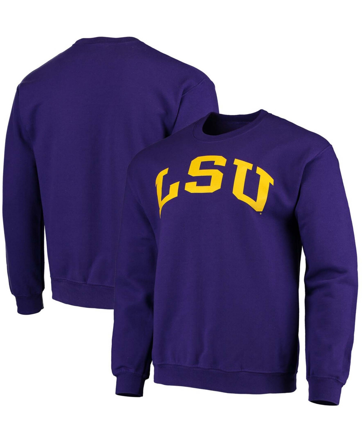 Men's Purple Lsu Tigers Basic Arch Sweatshirt | Macys (US)