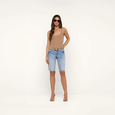 L'AGENCE Elise Jean Bermuda Short In Zantana | L'Agence