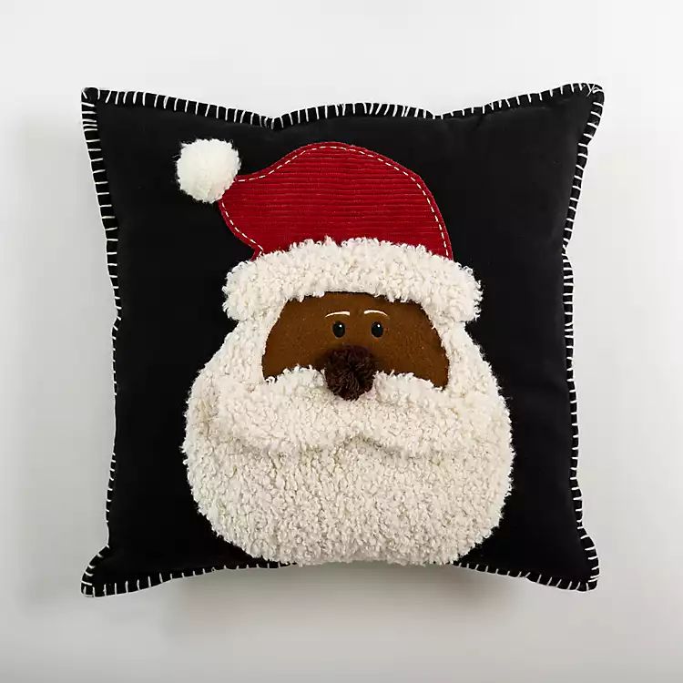 Cheerful Santa Claus Pillow | Kirkland's Home
