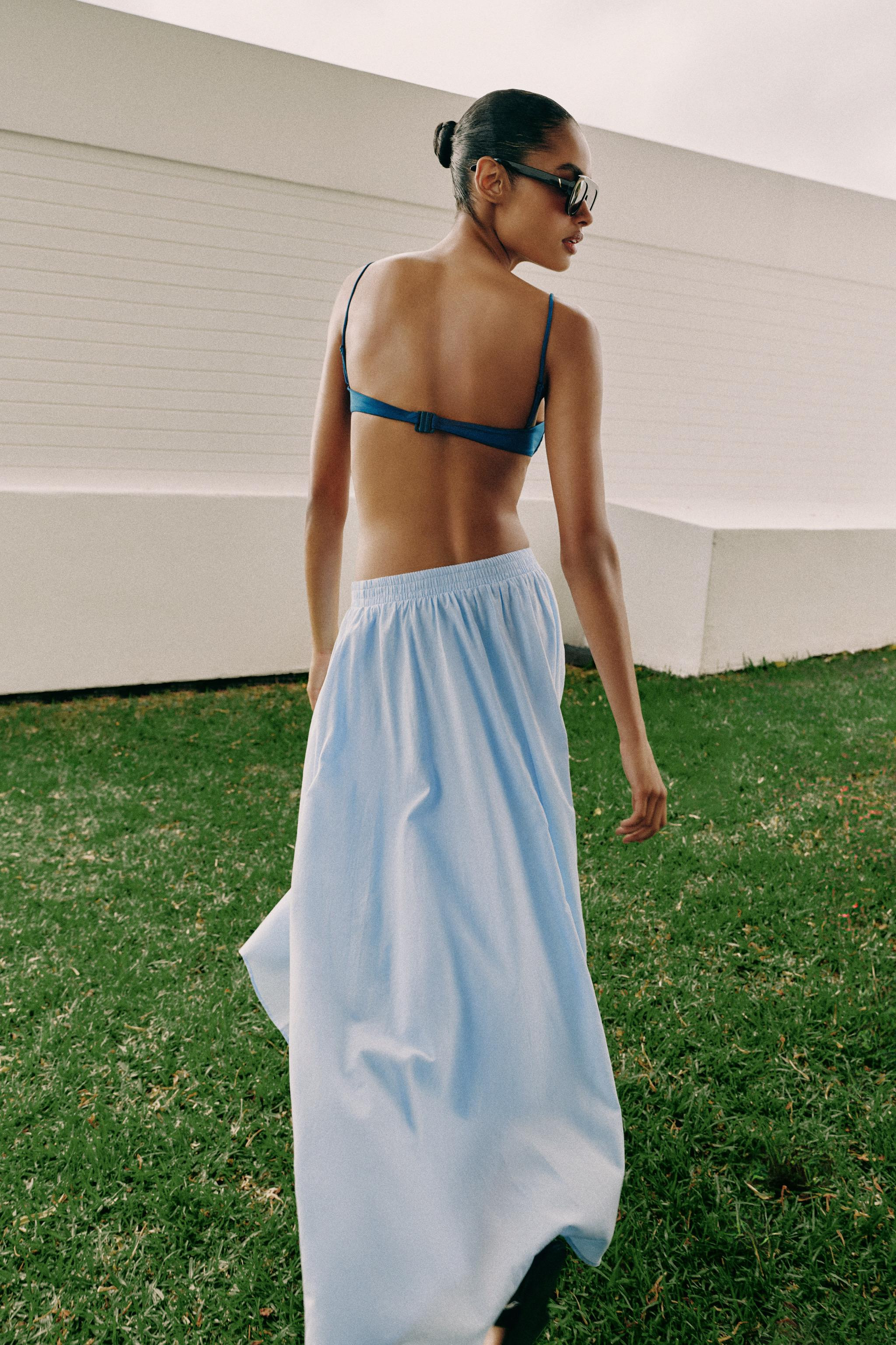LAYERED MIDI SKIRT | Zara US