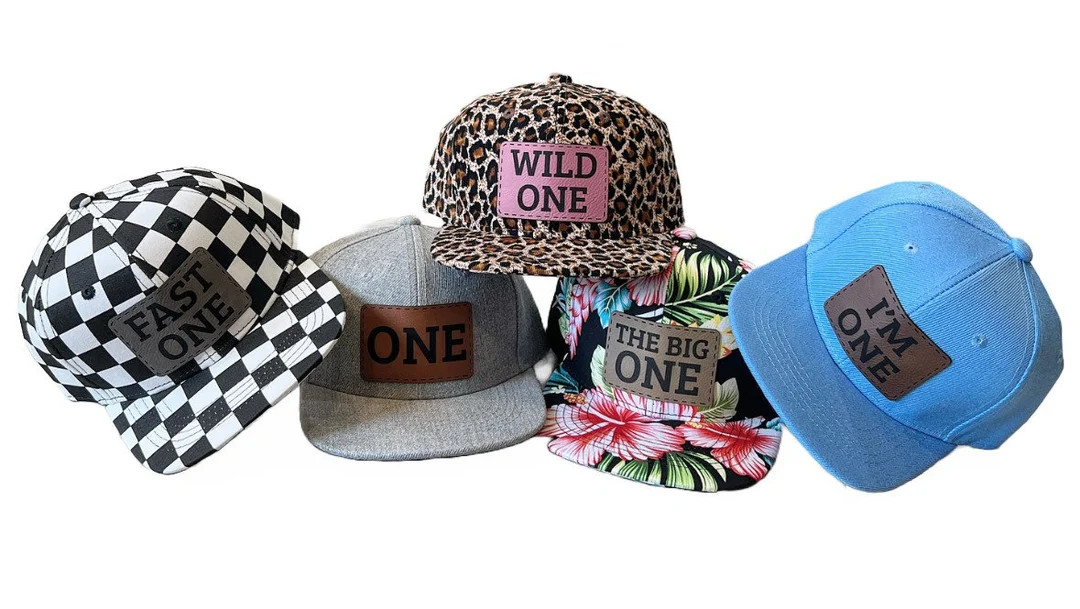 1st Birthday / Custom Infant Baby Toddler Kids Snapback Hat / Child Cap / Personalized Name / Fla... | Etsy (US)