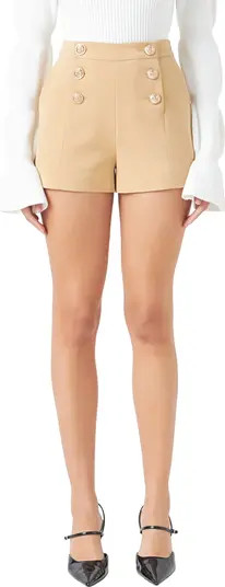 High Waist Sailor Shorts | Nordstrom