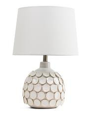 22.5 Dots Textured Ceramic Pot Table Lamp | Home | TJ Maxx | TJ Maxx