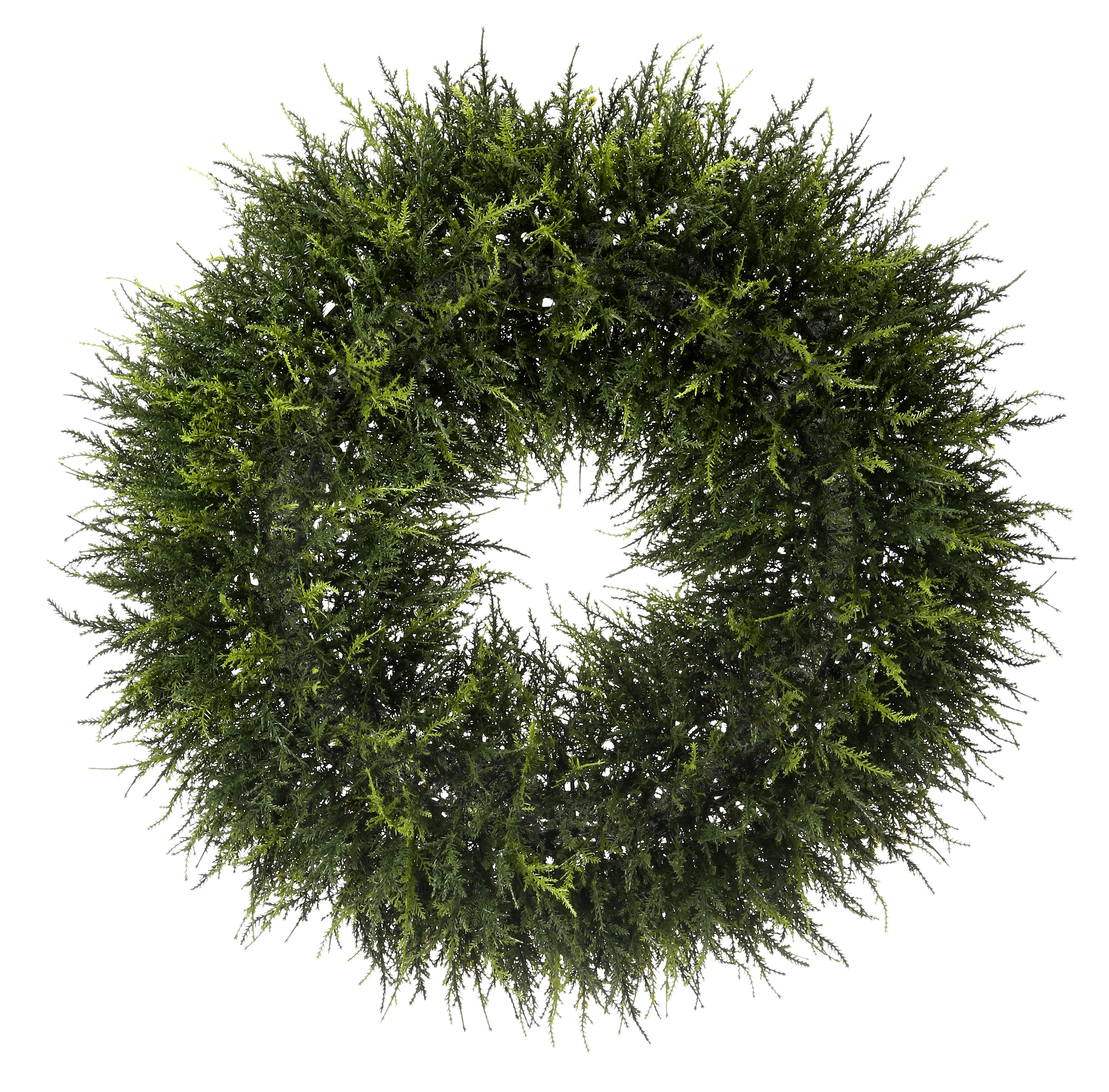 Faux Cedar 24'' Wreath | Wayfair North America