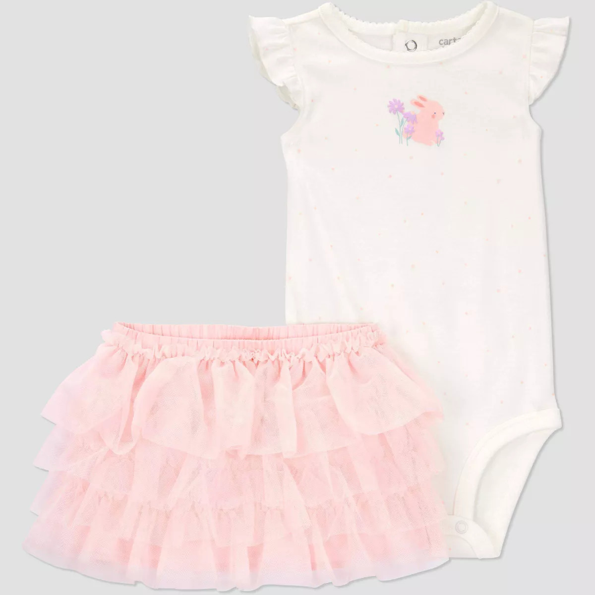Carter's Just One You® Baby Girls' Bunny Skirt Set - Pink | Target