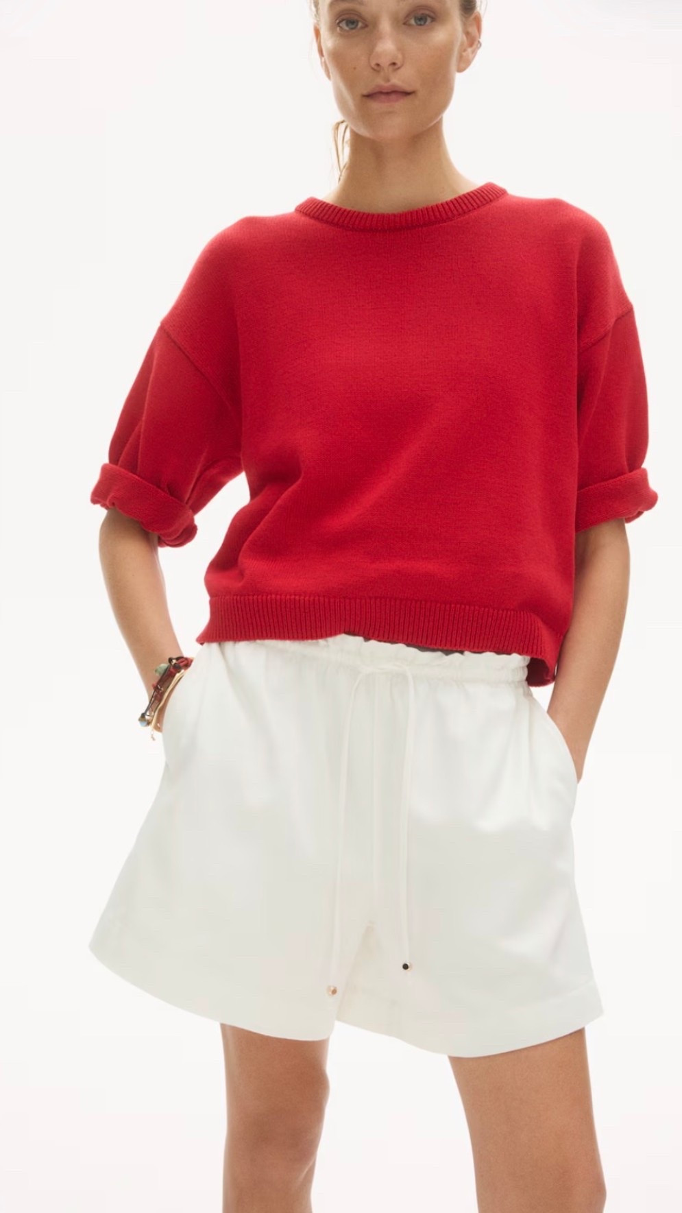 A good summer red to wear! 

H&M

Vacation outfit idea 
Summer style

#LTKSeasonal #LTKOver40 #LTKPetite