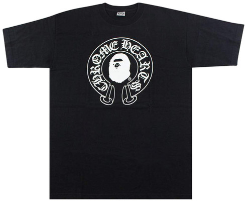 BAPE x Chrome Hearts T-shirt 'Black'
