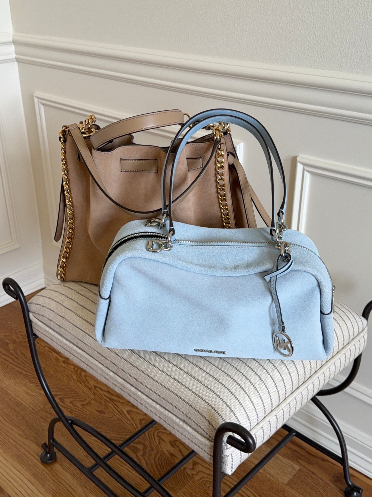 Both michael kors purses are on sale around $150 - gorgeous and chic so fun for spring and summer! 

#springpurse #michaelkors #springstyle

#LTKMothersDay