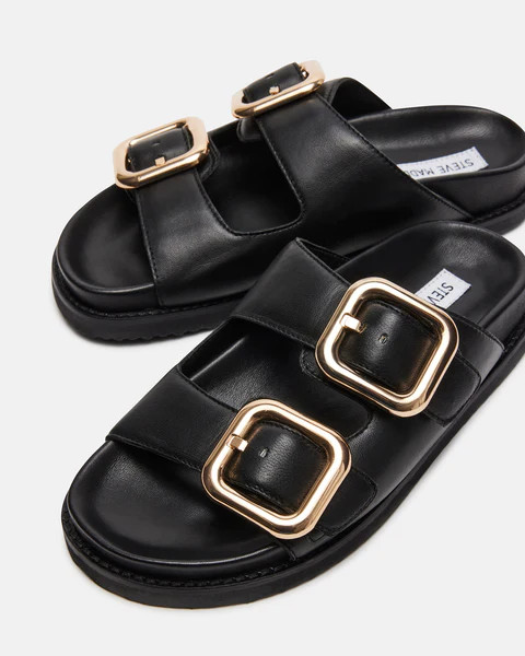 CAPE BLACK LEATHER | Steve Madden (US)