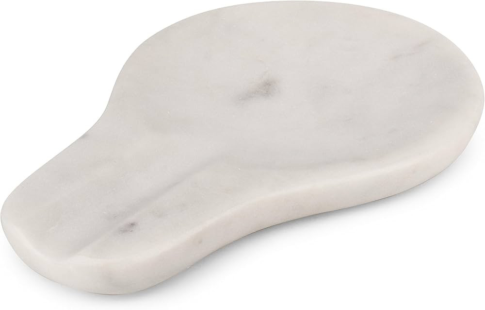 Marble Spoon Rest –Kitchen Utensil Holder, Heat-Resistant & Non-Slip Base – Marble Accessory ... | Amazon (US)
