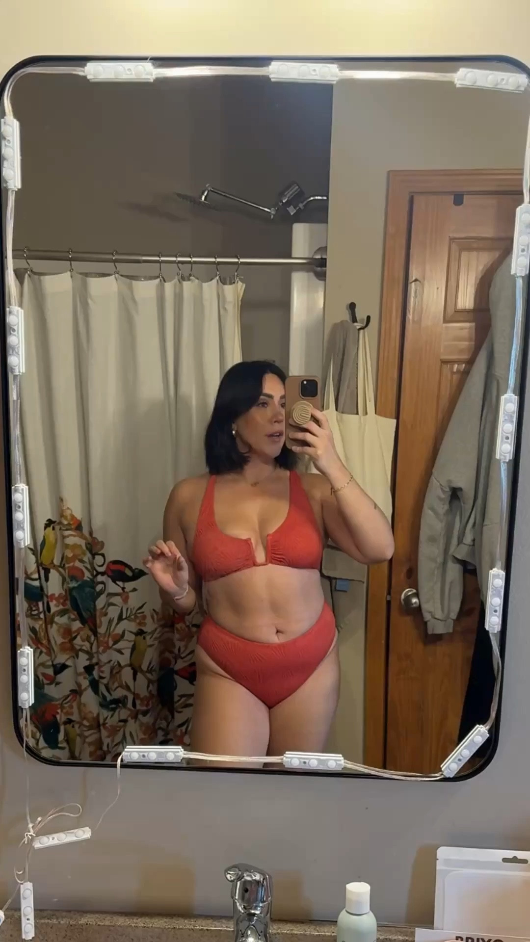 Love this suit! I got a size L, I would say the brand runs small so size up. 

#LTKmomlife #LTKSwim #LTKMidsize