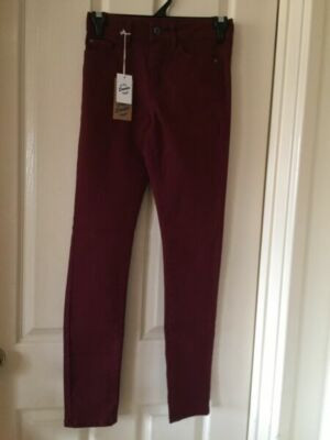 Womens Sienna Skinny Berry Jeans Size 6 - BNWT | eBay AU